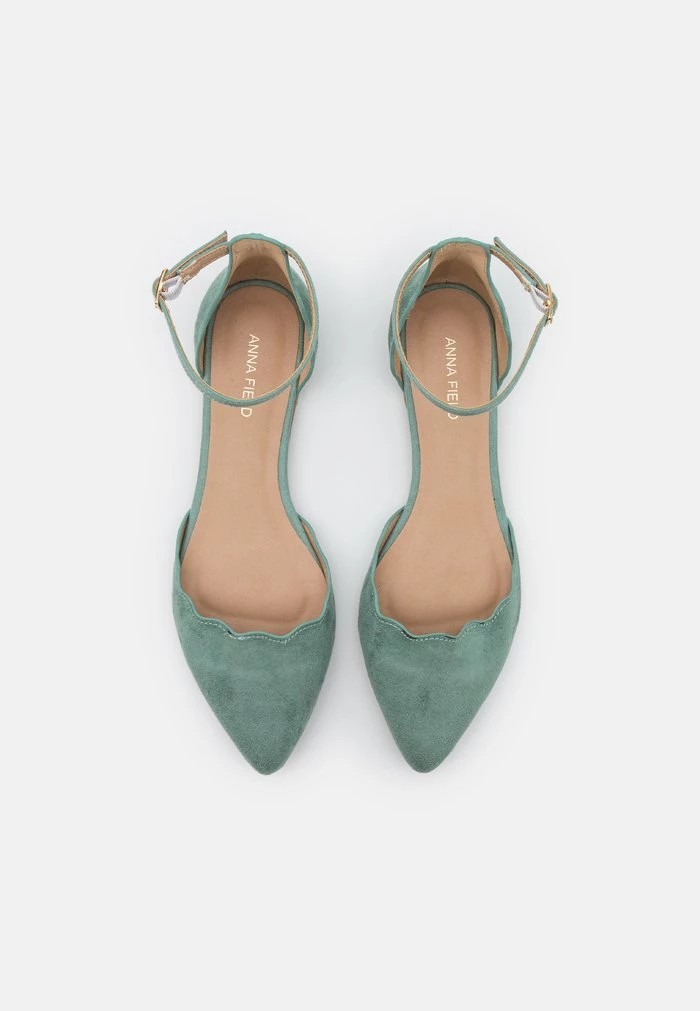 Ballerine ANNA FIELD Anna Field Ankle Strap Ballet Pumps Menthe Femme | KVT-5018809